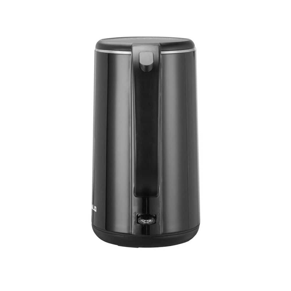 7.6-Cup Stainless Steel Interior Black Tea Cordless Electric Kettle